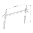 Vogel's M43010 Fali konzol LED, LCD és plazma TV-khez