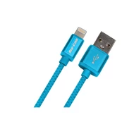 Real Cable IPLUG Light - USB átalakító kábel, kék