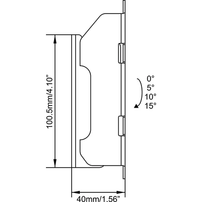 Vogel's M40010 Fali konzol LED, LCD és plazma TV-khez