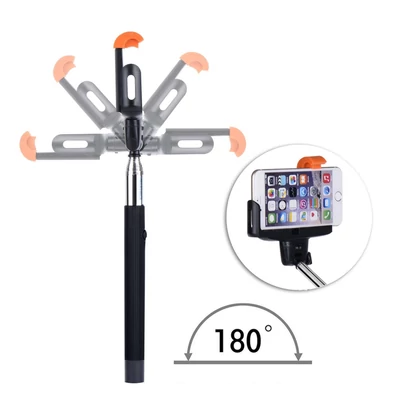 Pro5 SB007 selfiebot Bluetooth-os, rózsaszín