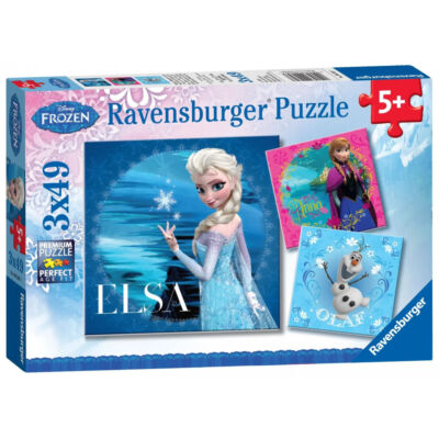 Ravensburger Jégvarázs puzzle, 3x49 db