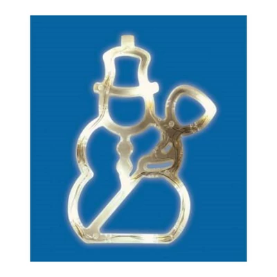 HOME KID 414 LED-es ablakdísz, hóember