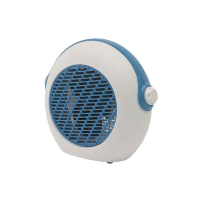 Home FK 37/BL hordozható ventilátoros fűtőtest, kék/fehér