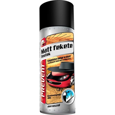 Prevent Festék matt fekete 400ml