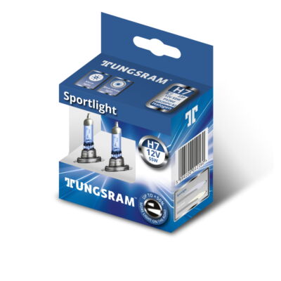 Tungsram Sportlight H7 58520SPU autó izzó, 2db/csomag