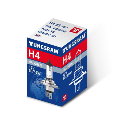 Tungsram Izzó 12V 60/55W H4 P43t 50440U