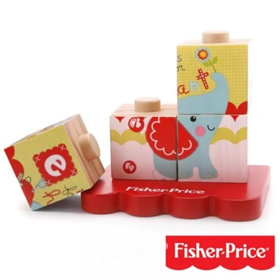 Fisher-Price Oroszlános fakockák
